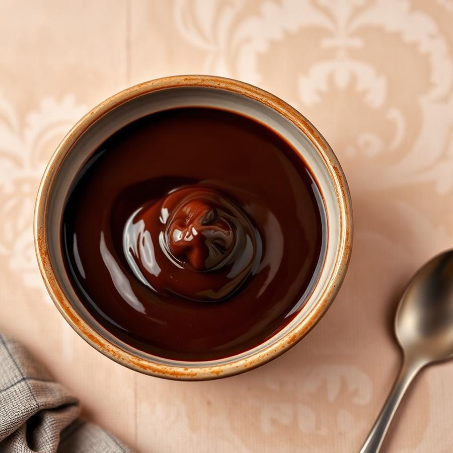 Chocolate Pudding at Jadeel Coffee
