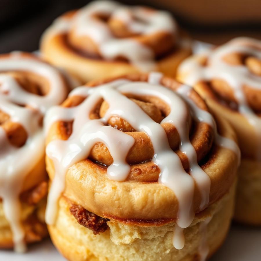 Cinnamon Rolls at Jadeel Coffee