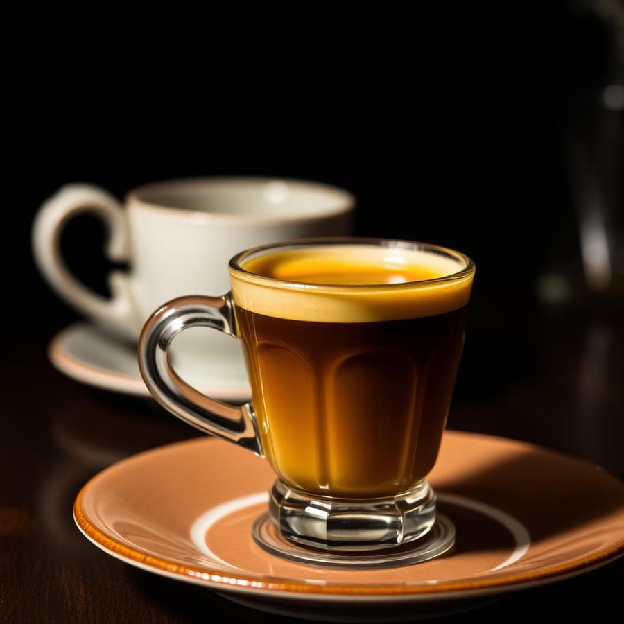 Cortado at Jadeel Coffee